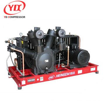 double acting and reciprocating 40bar air compressor